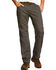 Image #2 - Ariat Men's Rebar M4 Stretch Canvas 5 Pocket Bootcut Pants, Light Grey, hi-res