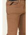 Image #3 - Ariat Men's Field Khaki Rebar M7 Durastretch Made Tough Double Front Straight Leg Work Pants , Beige/khaki, hi-res