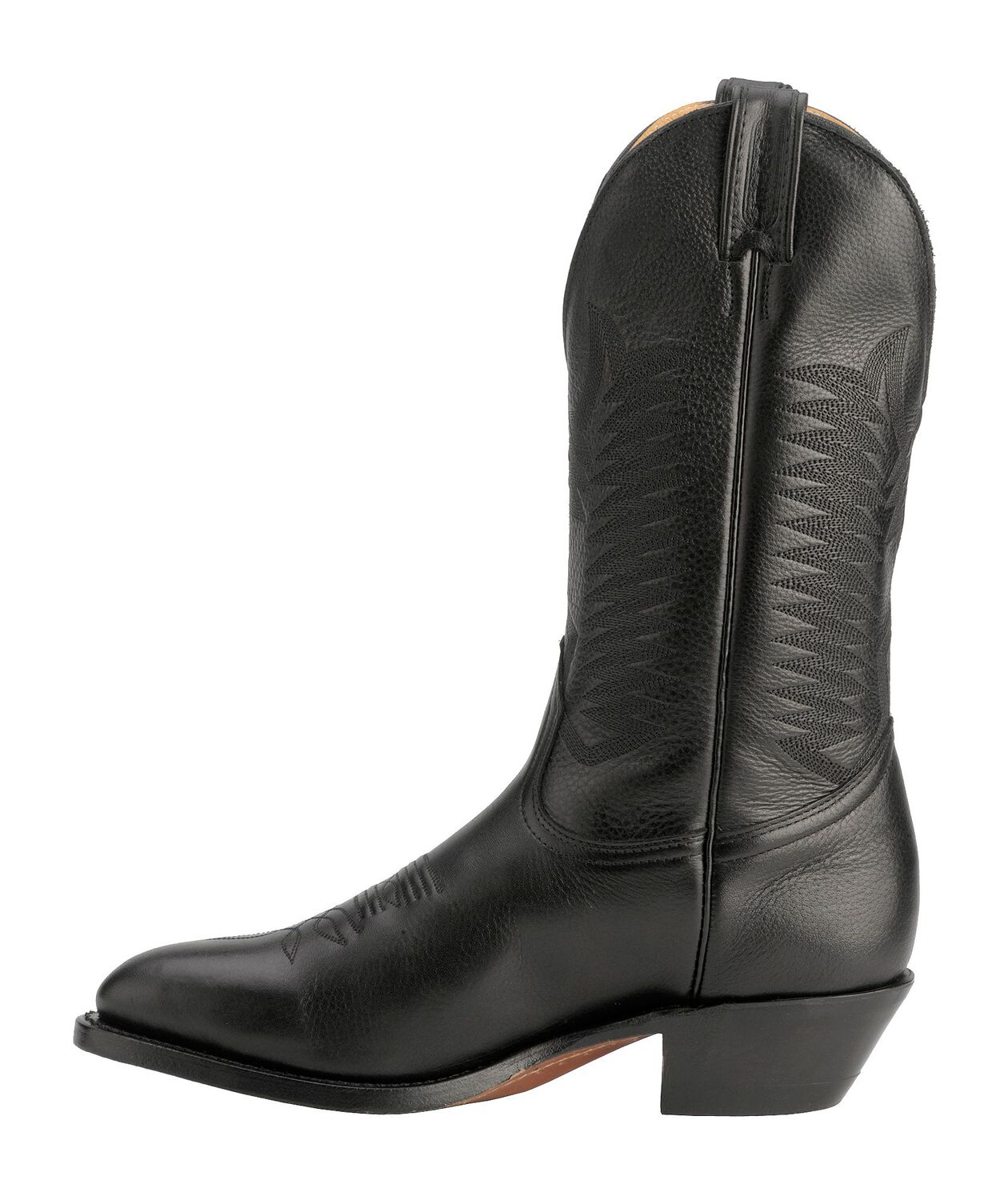 Image #3 - Boulet Men's Western Boots - Round Toe, Black, hi-res