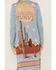 Image #4 - Idyllwind Women's Howdy Cardigan, Light Blue, hi-res