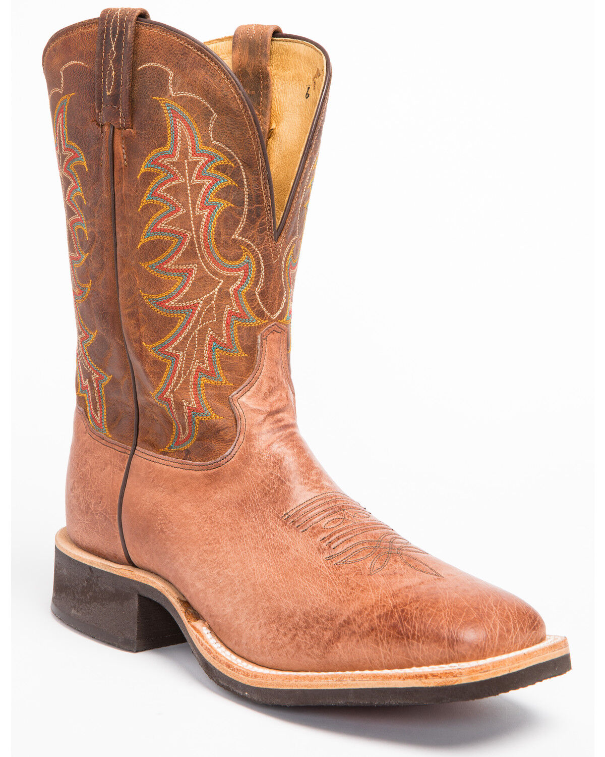 tony lama ostrich square toe boots