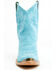 Image #4 - Idyllwind Women's Wheels Suede Fashion Western Booties - Round Toe, Blue, hi-res