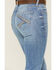 Image #4 - Ariat Women's Medium Wash Alice Slim Trouser Denim Jeans, Medium Wash, hi-res