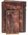 Hooey Men's Tahonta Roughy Diamond Patchwork Leather Wallet, Brown, hi-res