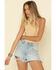Rolla's Women's Distressed Light Wash Duster Shorts, Blue, hi-res