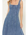Image #3 - Show Me Your Mumu Women's Prim Denim Midi Dress, Medium Wash, hi-res