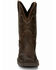 Justin Men's Amarillo Cactus Western Work Boots - Steel Toe, Brown, hi-res