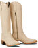 Image #1 - Lane Women's Plain Jane Tall Western Boots - Medium Toe , Ivory, hi-res