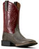 Image #1 - Ariat Men's Sport Hippopotamus Print Western Boots - Broad Square Toe, Grey, hi-res