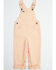 Image #1 - Wrangler Toddler Girls' Overalls, Peach, hi-res