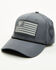 Image #1 - Hawx Men's Logo Flag Ball Cap, Charcoal, hi-res