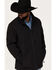 Image #2 - RANK 45® Men's Myrtis Concealed Carry Softshell Jacket - Big & Tall, Black, hi-res