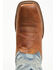 Image #6 - Dan Post Women's Ellie Western Boots - Broad Square Toe, Tan/turquoise, hi-res