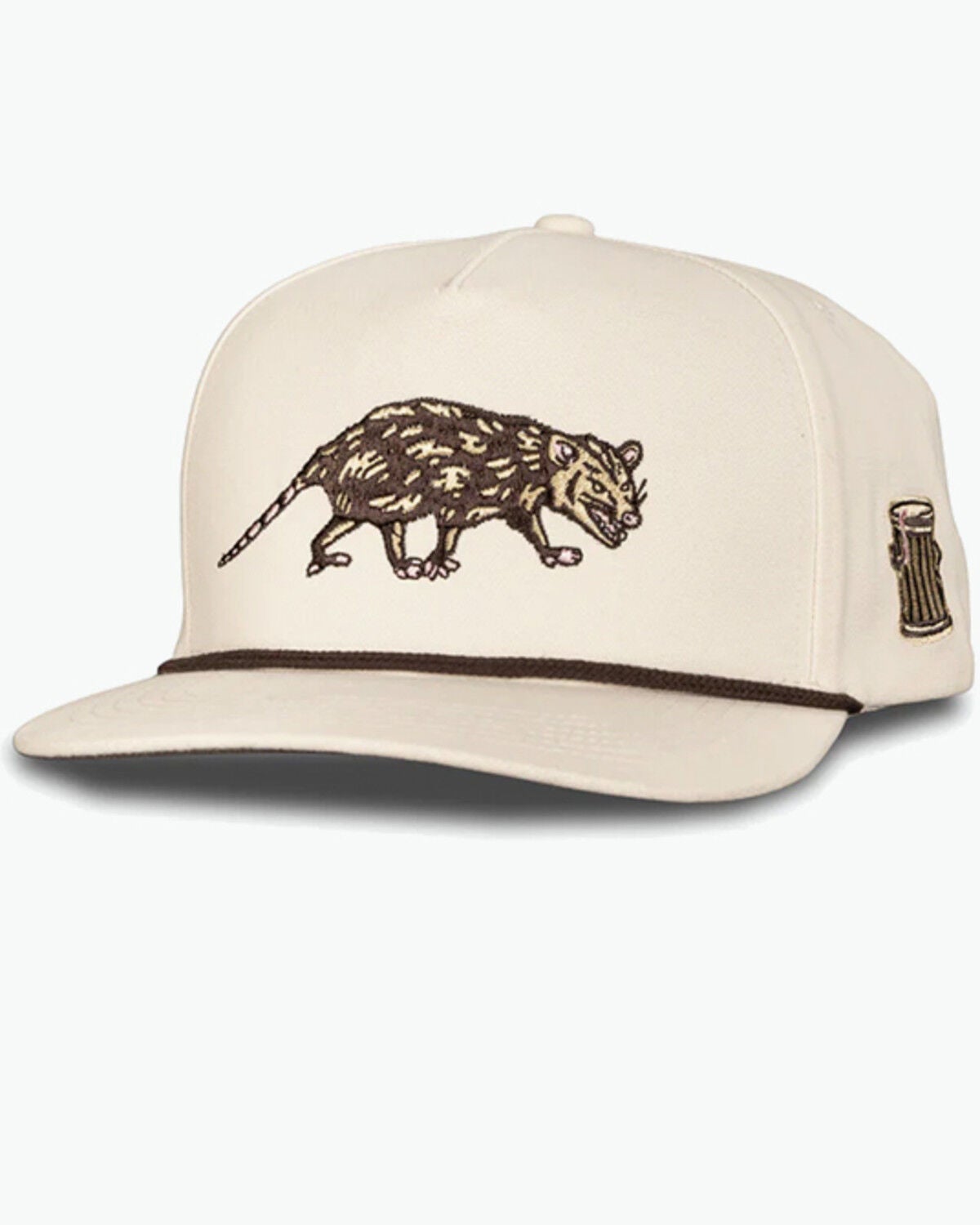 Image #1 - Sendero Provisions Women's Opossum Ball Cap, White, hi-res