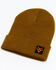 Image #1 - Hawx® Men's Logo Patch Beanie , Tan, hi-res