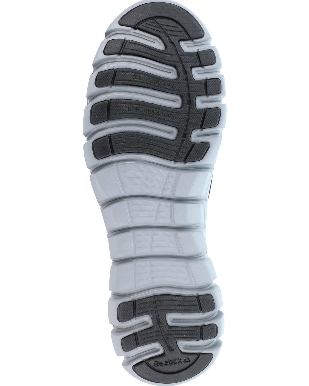 Image #4 - Reebok Men's Black Slip-On Sublite Work Shoes - Alloy Toe, Black, hi-res