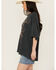 Image #2 - Day Dreamer Women's Fort Worth Cowboy Short Sleeve Graphic Tee, Black, hi-res