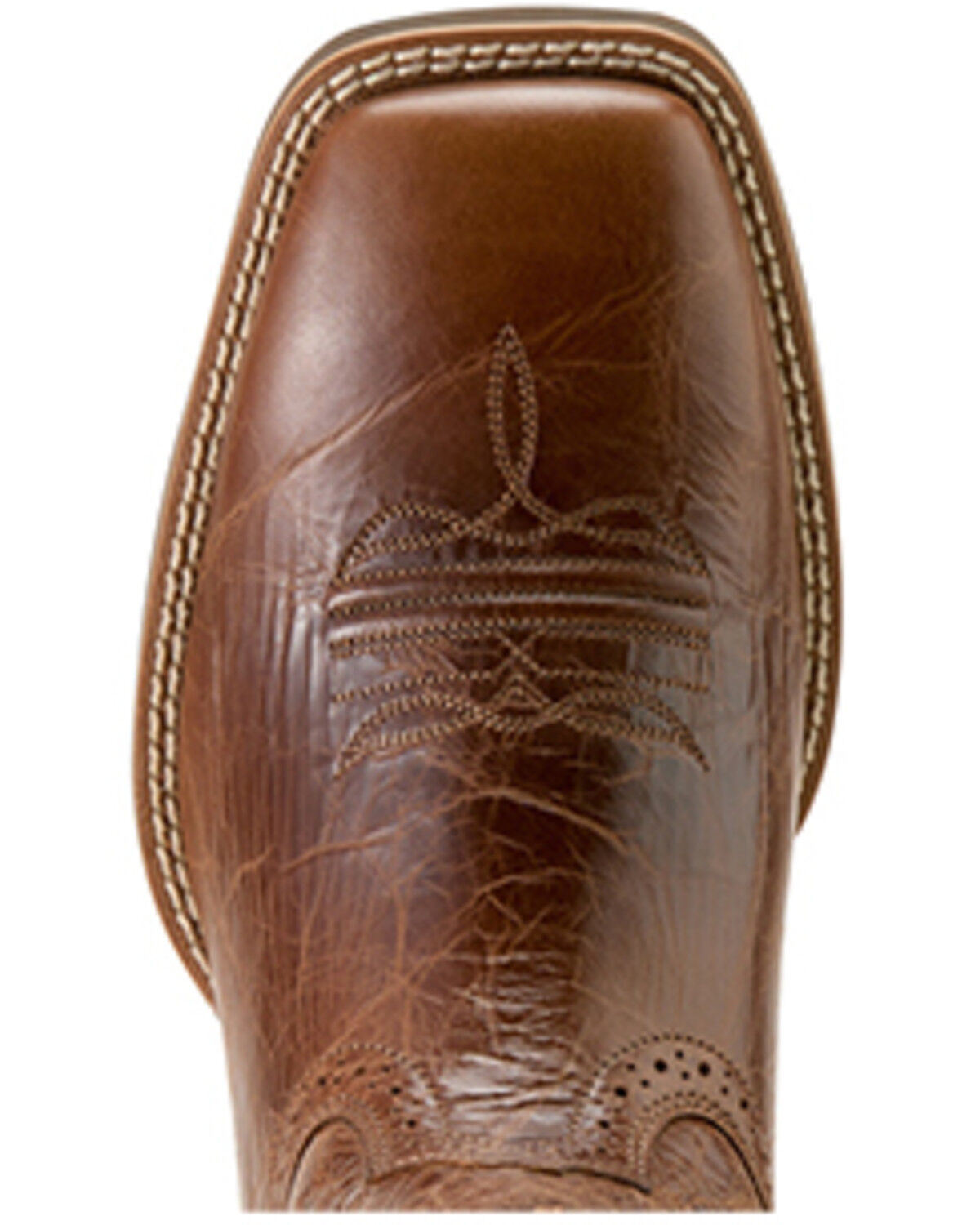 Image #4 - Ariat Men's Sport Western Boots - Broad Square Toe, Tan, hi-res