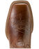 Image #4 - Ariat Men's Sport Western Boots - Broad Square Toe, Tan, hi-res