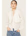 Image #1 - Shyanne Women's Tassel Decorated Cropped Vest, White, hi-res