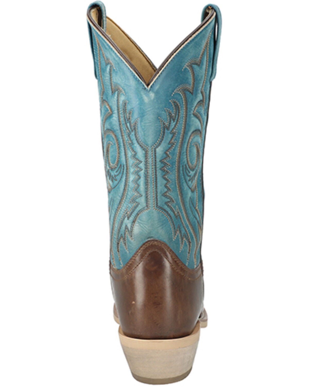 Image #5 - Smoky Mountain Men's Santa Fe Western Boots - Square Toe, Multi, hi-res