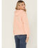 Image #4 - Wrangler Retro Women's Classic Logo Hoodie, Pink, hi-res