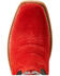 Image #4 - Ariat Women's Futurity Boon Western Boots - Square Toe, Red, hi-res