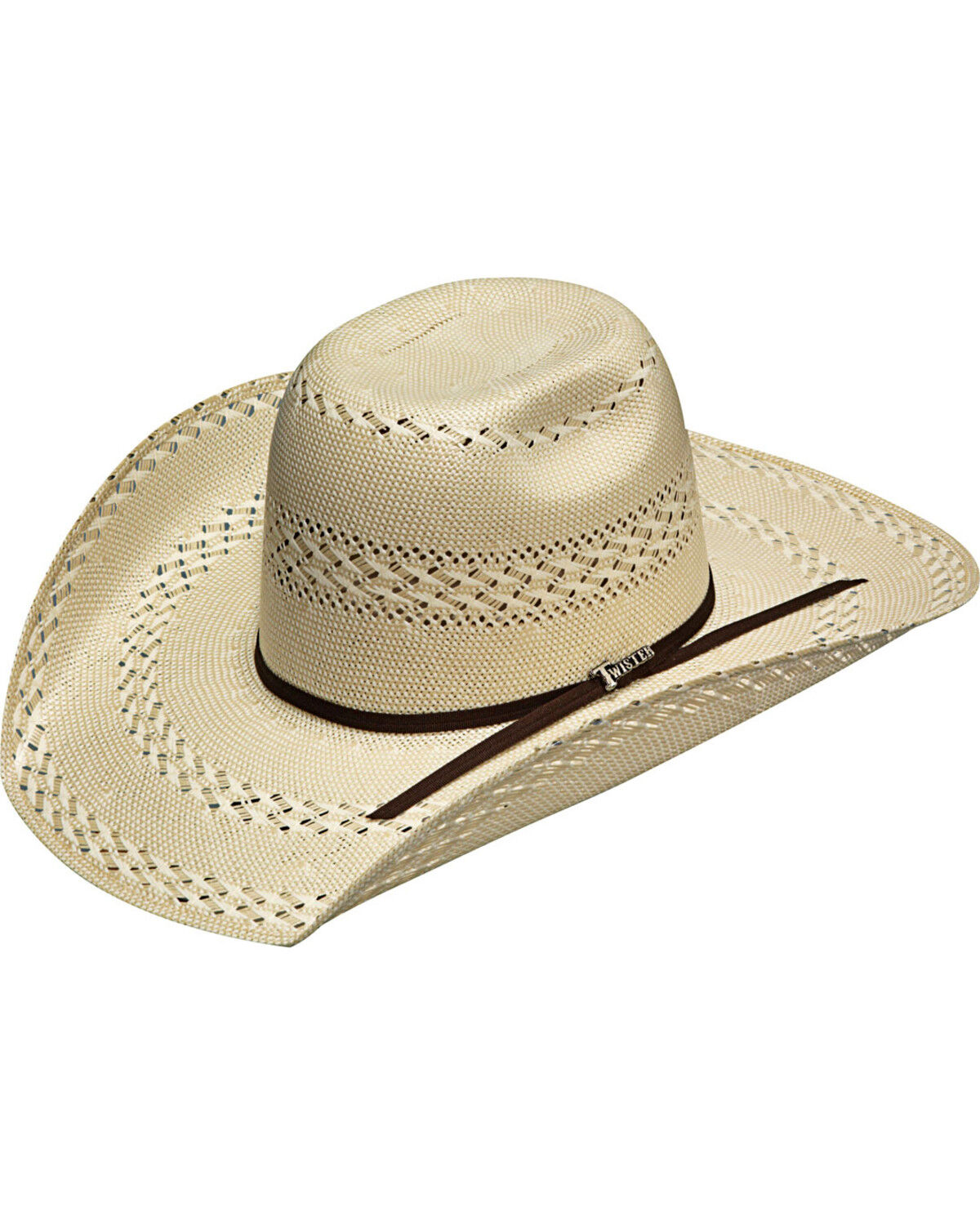 Image #1 - Twister 20X Straw Cowboy Hat, Ivory, hi-res