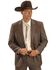 Circle S Men's Boise Western Suit Coat - Big and Tall, Chestnut, hi-res