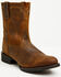 Image #1 - Laredo Men's Bravado Roper Performance Western Boots - Round Toe, Brown, hi-res