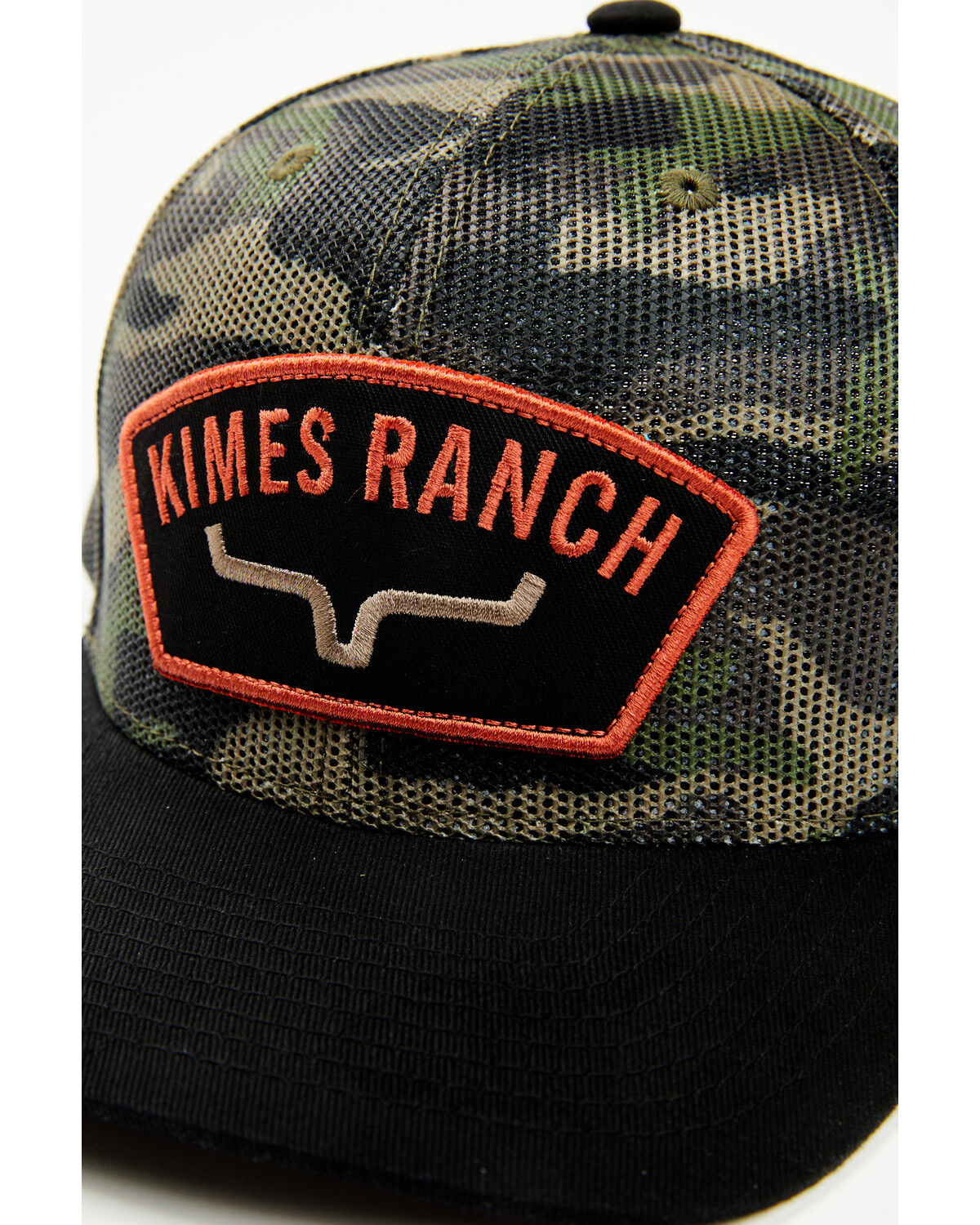 Image #2 - Kimes Ranch Men's Maverick All Mesh Ball Cap, Camouflage, hi-res