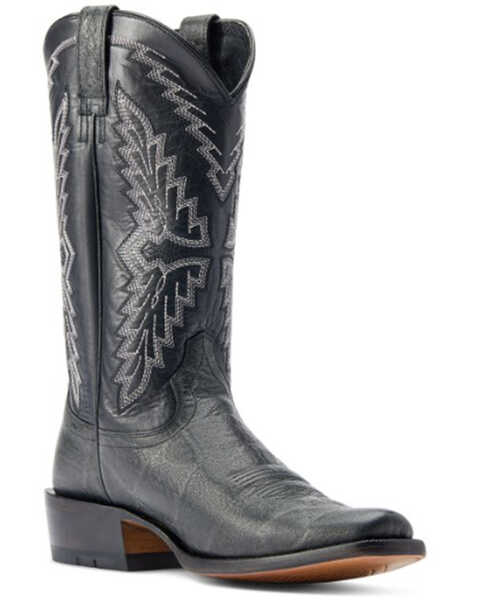 Ariat Men's Futurity Showman Western Boots - Square Toe, Black, hi-res