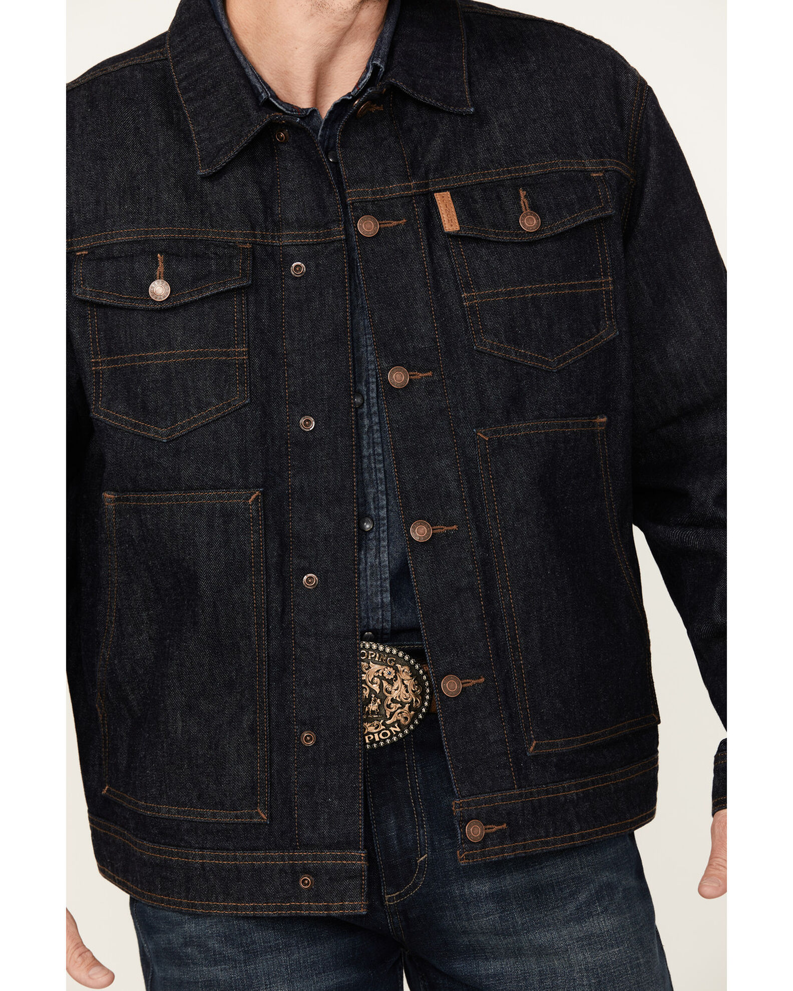 Cinch Men's Dark Wash Denim Jacket - Country Outfitter