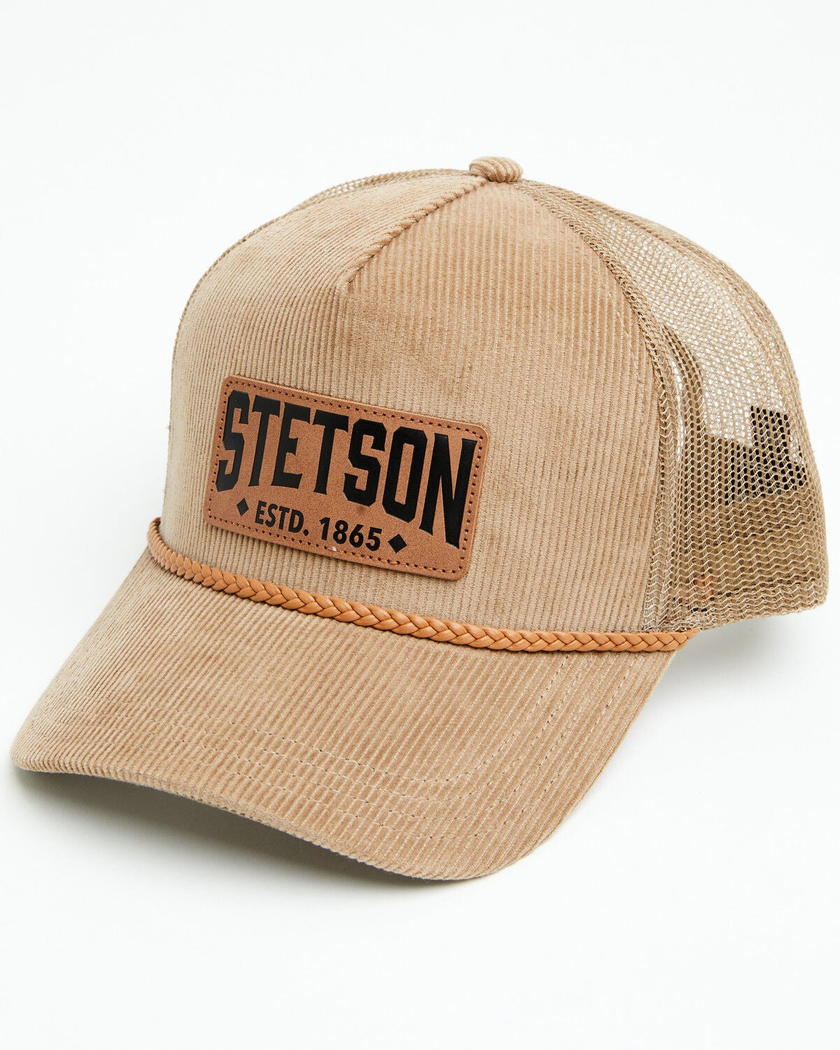 Stetson Men's Corduroy Ball Cap, Brown, hi-res