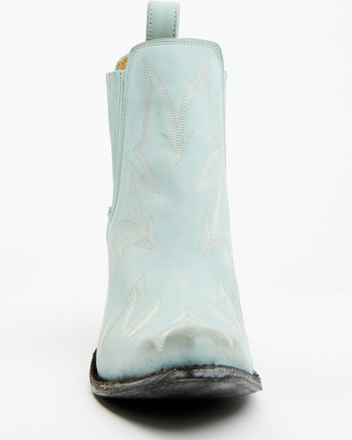Image #4 - Yippee Ki Yay by Old Gringo Women's Vadia Booties - Round Toe, Blue, hi-res