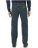 Wrangler Men's Medium Wash Regular Fit Work Jeans , Blue, hi-res