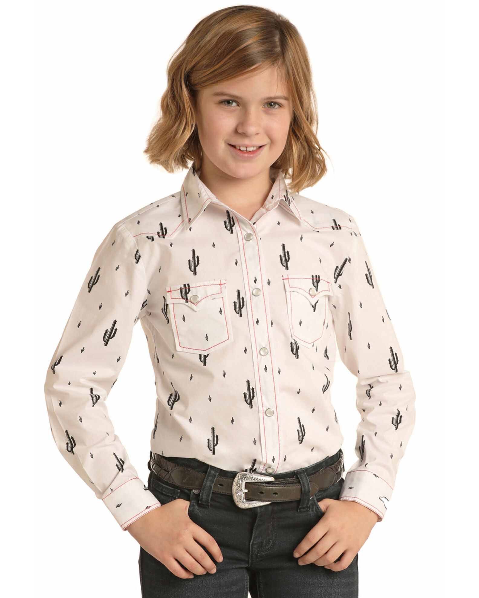 Girls cactus shirt sales