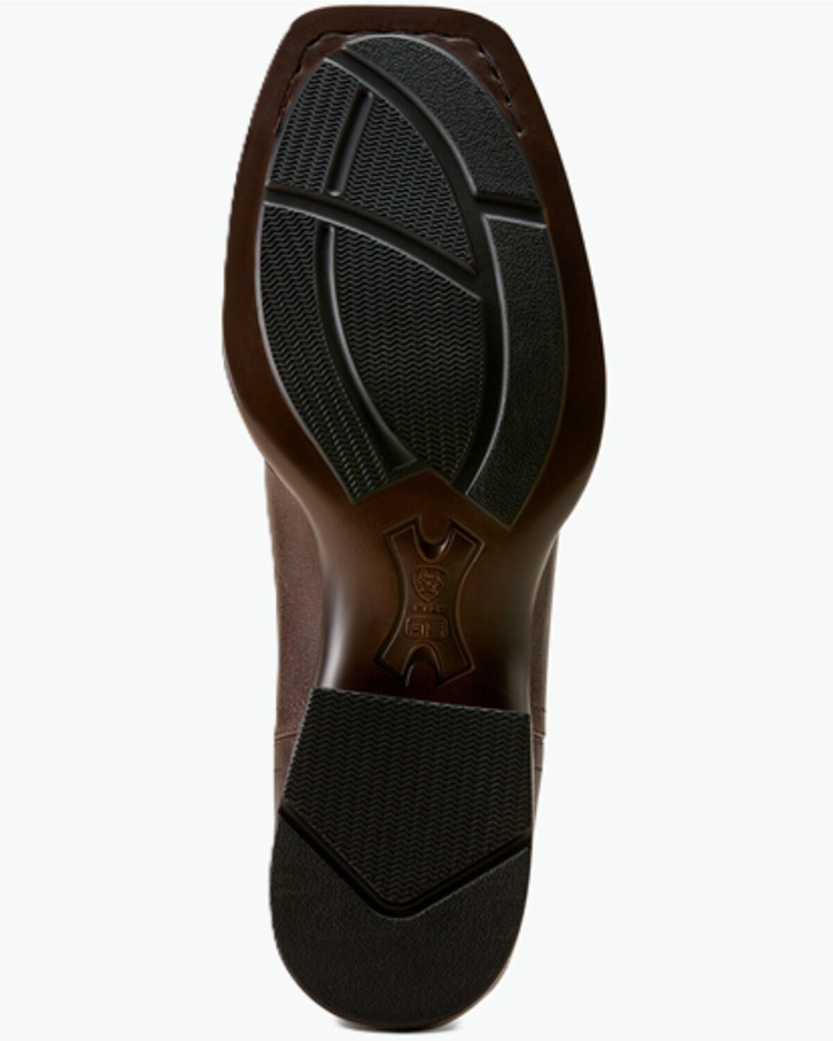 Image #5 - Ariat Men's Booker Chelsea Boots - Broad Square Toe, Brown, hi-res