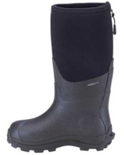 Image #3 - Dryshod Boys' Arctic Storm Rubber Boots - Soft Toe, Black, hi-res