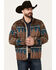 Image #1 - Ariat Men's Caldwell Southwestern Print Full Zip Jacket, , hi-res