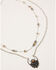 Image #1 - Shyanne Women's Claire Layered Beaded Necklace, Silver, hi-res