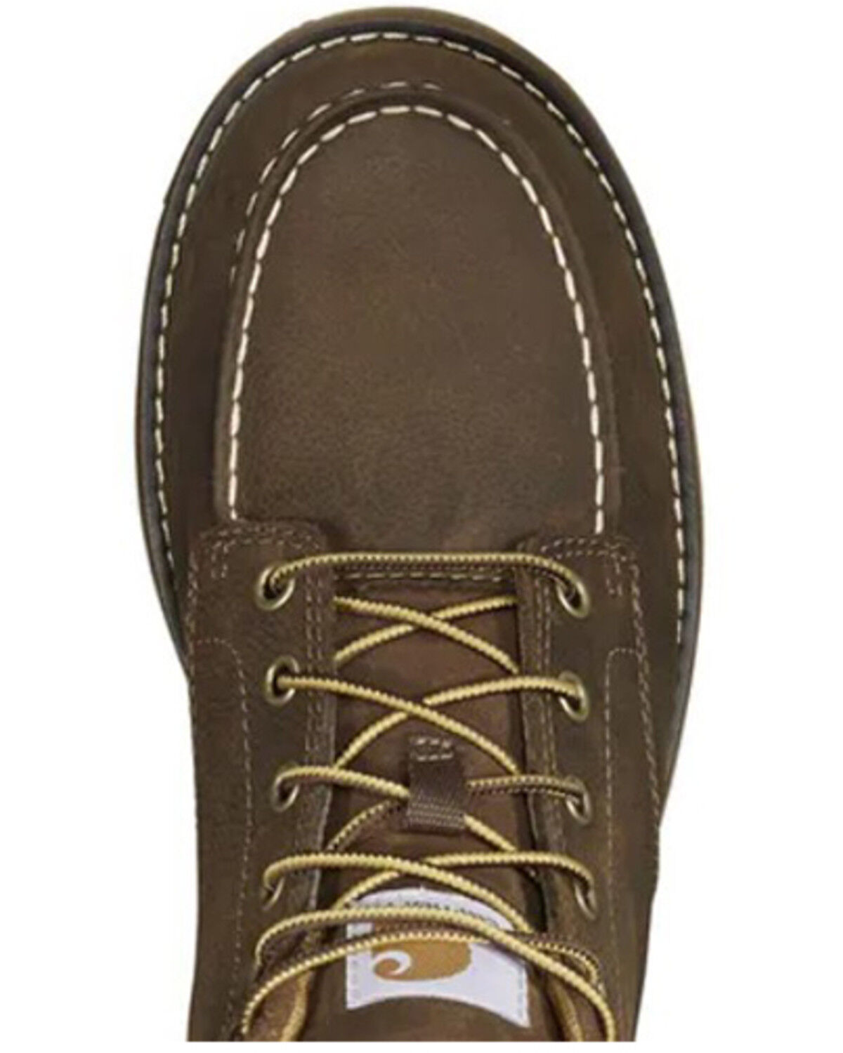 Image #6 - Carhartt Men's Millbrook Moc Work Boots - Steel Toe, Brown, hi-res