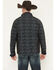 Image #4 - RANK 45® Men's Aries Tonal Southwestern Softshell Jacket, Black, hi-res