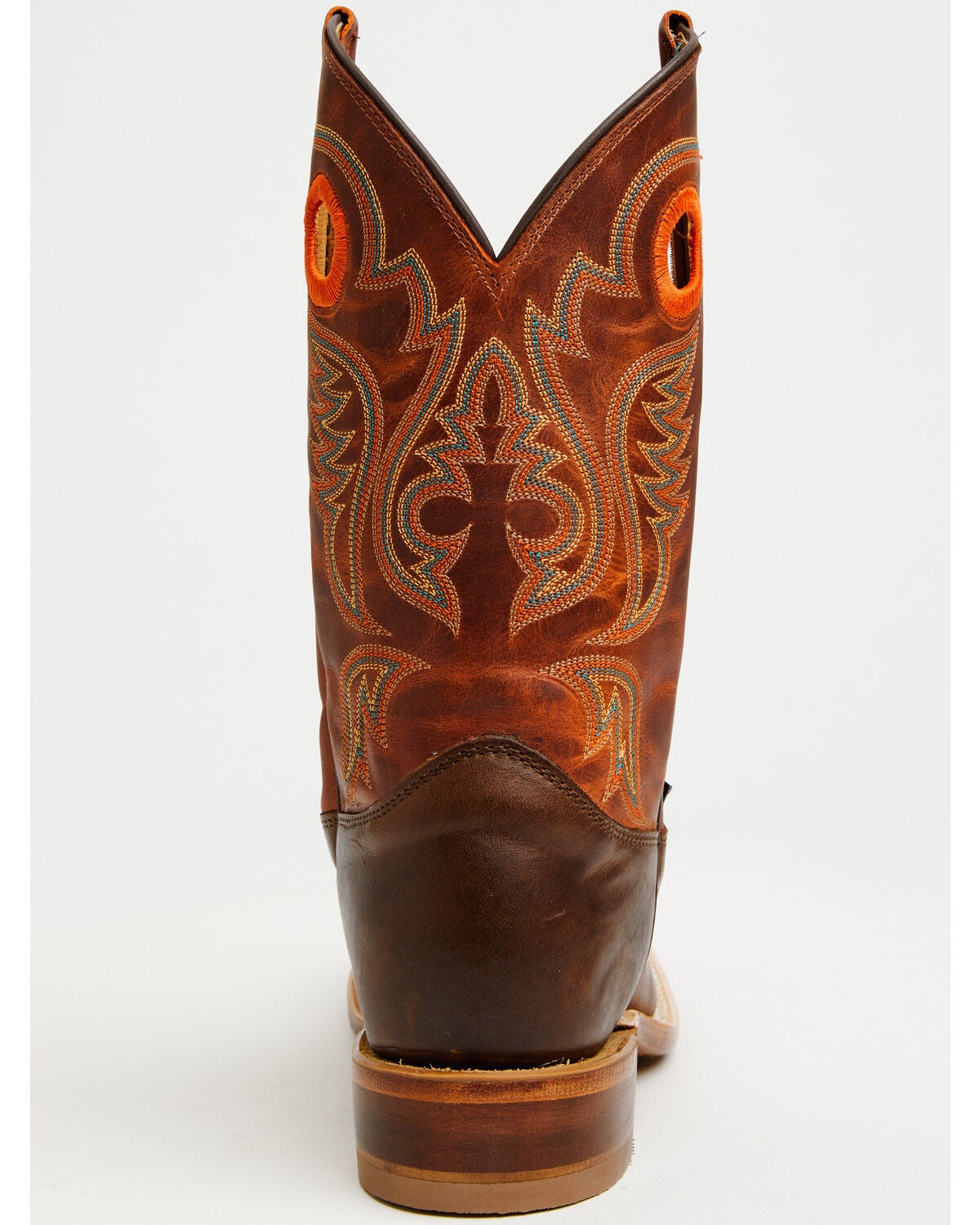 Image #5 - Justin Men's Boot Barn Exclusive Bent Rail Nash Western Boots - Broad Square Toe, Brown, hi-res