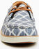 Image #4 - RANK 45® Men's Griffin Western Casual Shoes - Moc Toe, Grey, hi-res