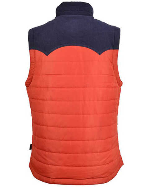 STS Ranchwear Women's Red Contrast River Softshell Vest , Red, hi-res