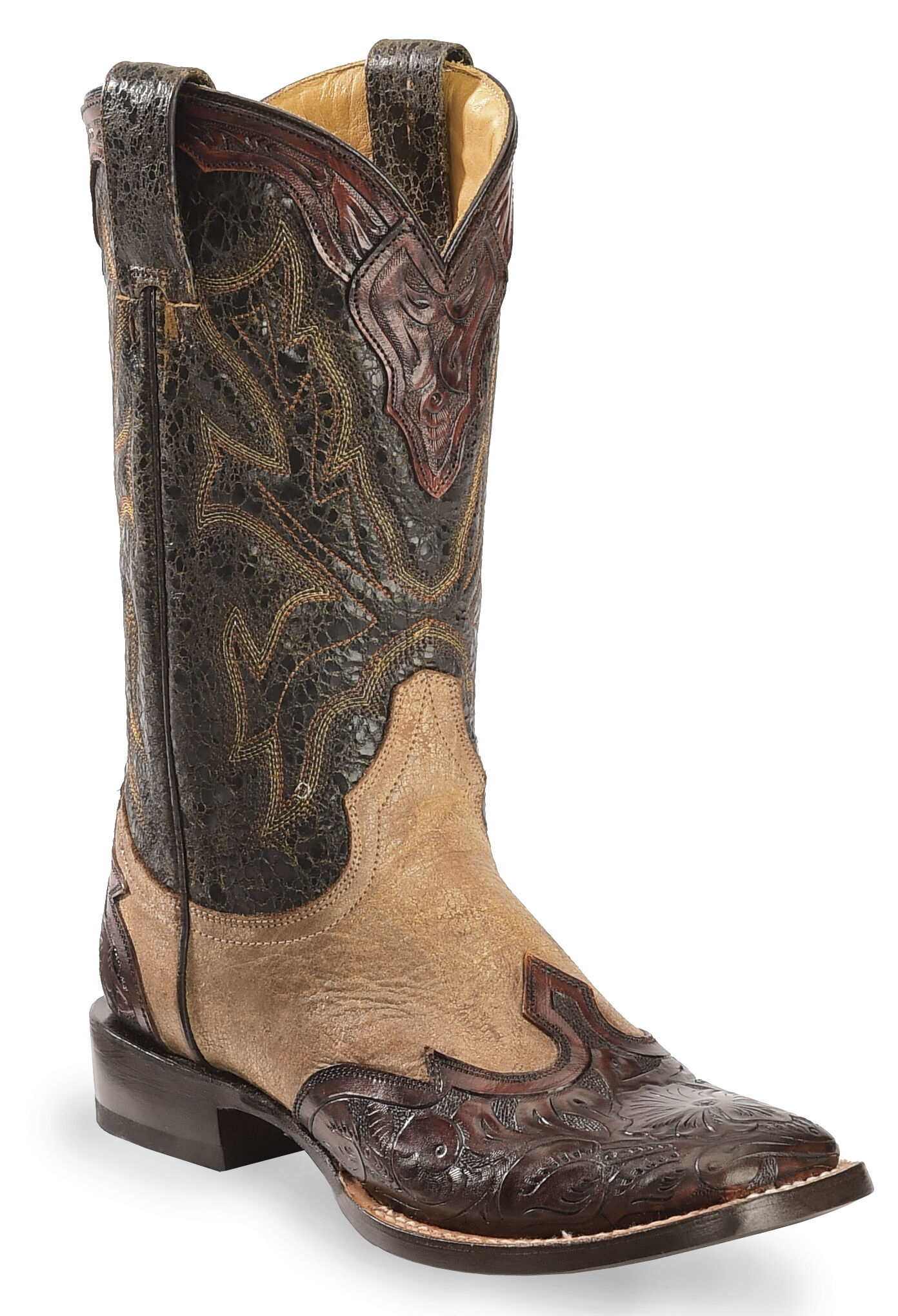 wingtip cowboy boots