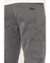 Image #4 - Hawx Men's Lined Straight Leg Canvas Pants, Charcoal, hi-res