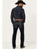 Image #3 - Ariat Men's M8 Dark Wash Modern Slim Stretch Denim Jeans, Dark Wash, hi-res