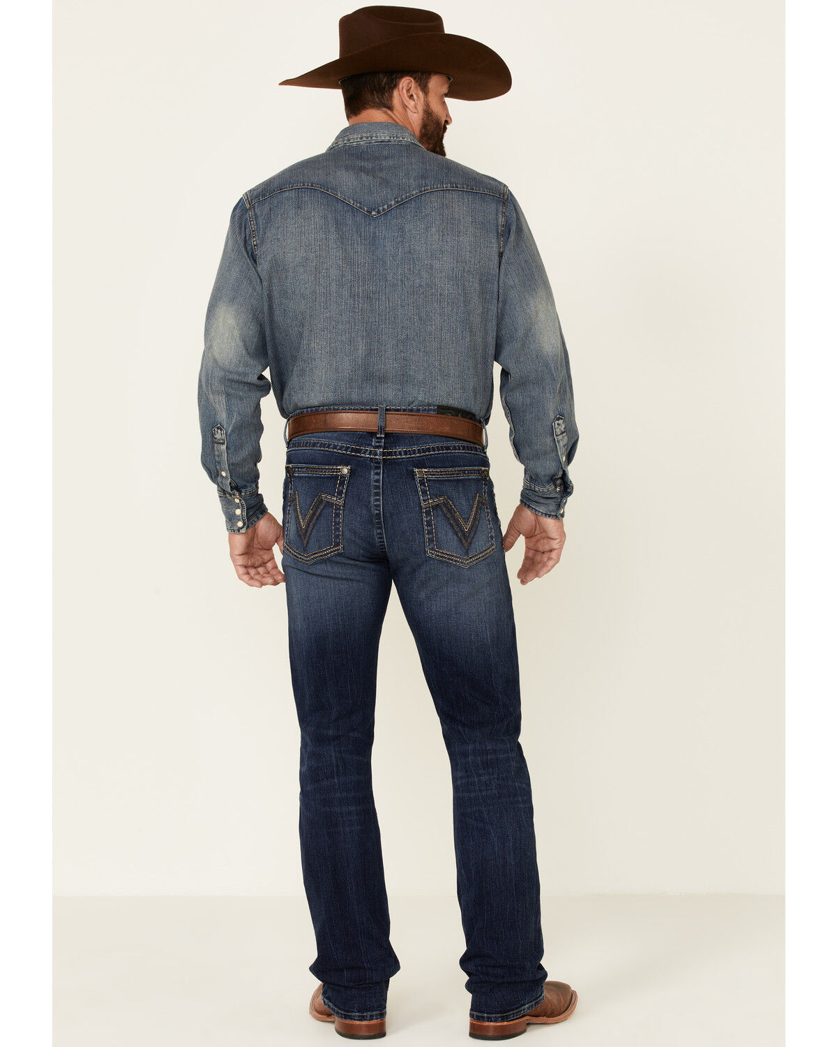 mens wrangler stretch bootcut jeans